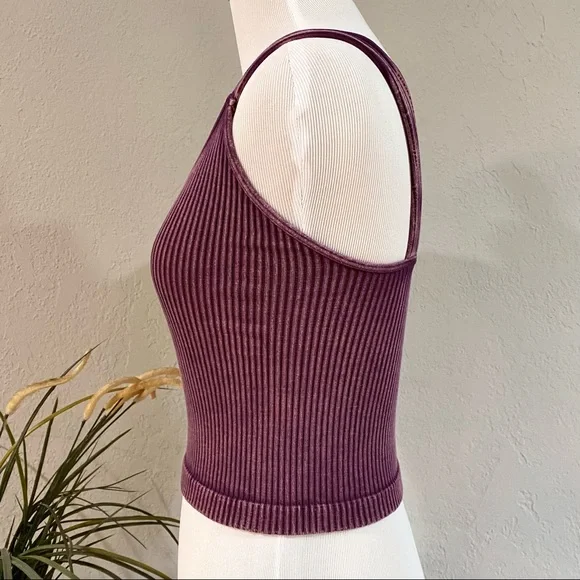 NEW Free People Washed Seamless Crop, XS/S - Picture 9 of 14
